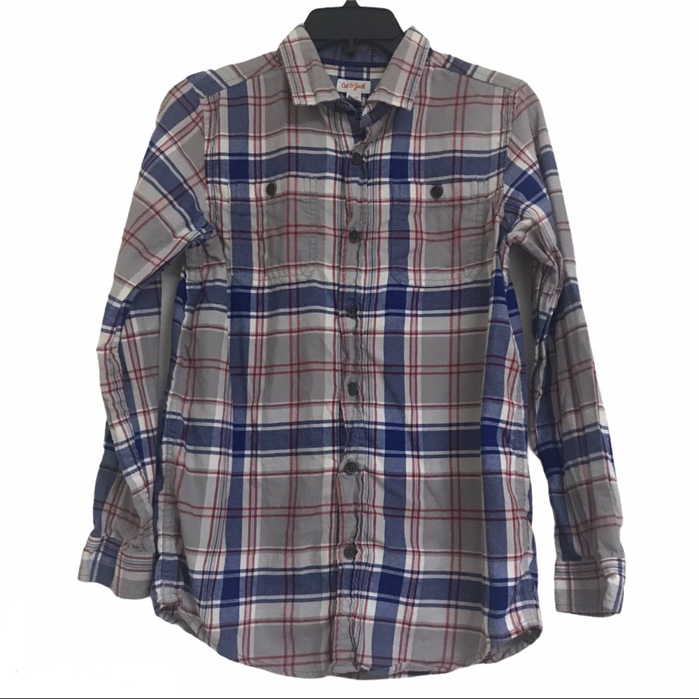 Boy’s Cat and Jack Flannel Shirt Size 16